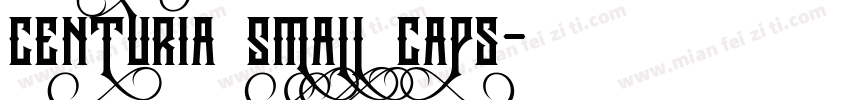Centuria Small Caps字体转换
